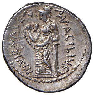 reverse: Acilia - Man. Acilius Glabrio - Denario (49 a.C.) Testa della Salute a d. - R/ La Salute stante a s. - B. 8; Cr. 442/1 AG (g 3,89). SPL