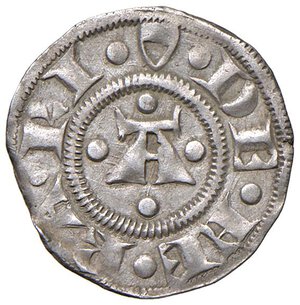 obverse: FERRARA Nicolò II (1361-1388) Bolognino - Biaggi 744 AG (g 1,21). qSPL