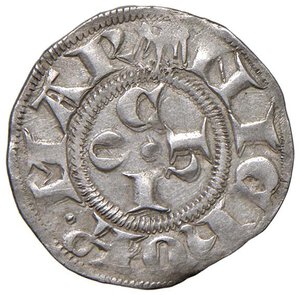 reverse: FERRARA Nicolò II (1361-1388) Bolognino - Biaggi 744 AG (g 1,21). qSPL