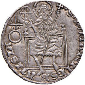 reverse: FIRENZE Repubblica (1189-1532) Grosso 1406 II semestre - MIR 58/10 AG (g 2,53) Leggermente tosato. qSPL