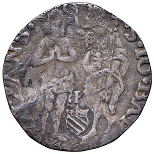 reverse: FIRENZE Repubblica - Carlino 1505, I semestre, Filippo di Niccolò di Andrea Sacchetti con F sopra - Bernocchi 3503 (un solo esemplare citato in collezione privata con questo stemma) AG (g 2,80) RR Poroso, ondulazione del tondello. BB