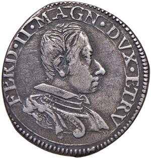 obverse: FIRENZE Ferdinando II (1621-1670) Testone 1636 - MIR 298 AG (g 8,35) Poroso. BB