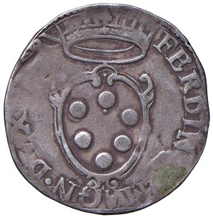 obverse: FIRENZE Ferdinando II (1621-1670) Giulio 1623 - MIR 303/2 AG (g 2,99) RR Traccia d appiccagnolo. BB