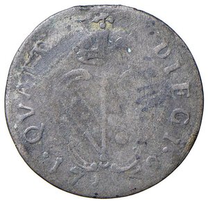 reverse: FIRENZE Francesco II (1737-1765) Crazia da 10 quattrini 1759 - MIR 366/2 CU (g 1,71) R Con cartellino da vecchia raccolta. MB