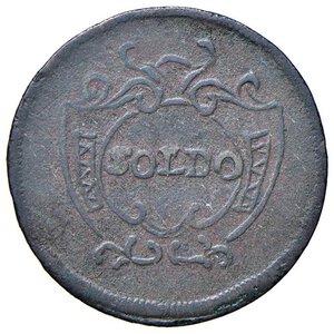 reverse: FIRENZE Pietro Leopoldo (1765-1790) Soldo 1785 (?) - MIR 393/6 CU (g 2,01) R. BB