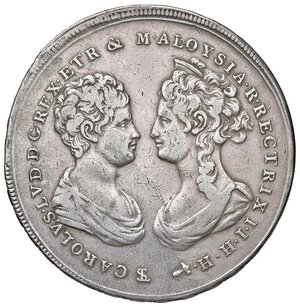 obverse: FIRENZE Carlo I di Borbone (1803-1807) Francescone 1806 - MIR 425/1 AG (g 27,35). qBB/BB