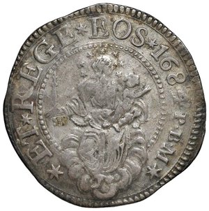 obverse: GENOVA Dogi biennali, III fase (1637-1797) Scudo 1684 sigle PBM - MIR 294/44 AG (g 38,15). BB+