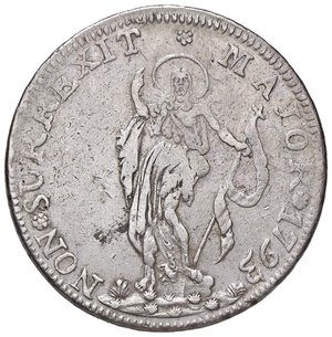 reverse: GENOVA Dogi biennali (1528-1797) 8 Lire 1793 - MIR 308/2 AG (g 33,18). qBB