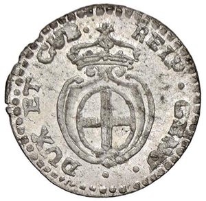 obverse: GENOVA Dogi Biennali (1528-1797) Da 8 Denari 1793 - MIR 353/1 MI (g 1,01). FDC