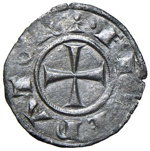 reverse: MESSINA Federico II (1197-1250) Denaro - MIR 92 MI (g 0,80) Bellissimo esemplare. SPL+