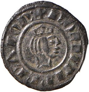 obverse: MESSINA Federico II (1197-1250) Mezzo denaro - Spahr 127; MIR 113 MI (g 0,54) RR. SPL