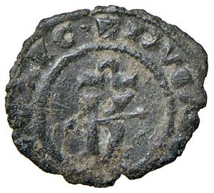 obverse: MESSINA Carlo I d Angiò (1266-1282) Denaro - MIR 161 MI (g 0,56). BB+