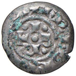 obverse: MILANO Federico I di Svevia (1152-1190) Denaro imperiale scodellato - MIR 50 AG (g 0,89) R Depositi. SPL