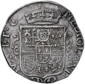 reverse: MILANO Carlo d’Asburgo (1703-1725) Filippo 1707 - MIR 398/1 AG (g 27,68) R. BB/SPL