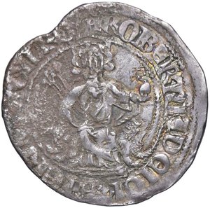 obverse: NAPOLI Roberto d Angiò (1309-1343) Gigliato - MIR 28 AG (g 3,99) Depositi. MB-BB