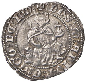 obverse: NAPOLI Alfonso I d’Aragona (1442-1458) Carlino senza sigla - MIR 54 AG (g 3,56). BB+