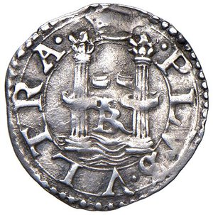 obverse: NAPOLI Carlo V (1516-1566) Cinquina IBR - Magliocca 76 AG (g 0,68) R Piegatura di tondello. BB