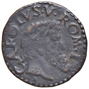 obverse: NAPOLI Carlo V (1516-1556) 3 Cavalli - Magliocca 79 CU (g 4,42) R. BB