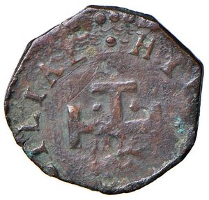 reverse: NAPOLI Filippo II (1554-1598) Cavallo - cfr. Magliocca 179 e segg. CU (g 1,09) R. BB