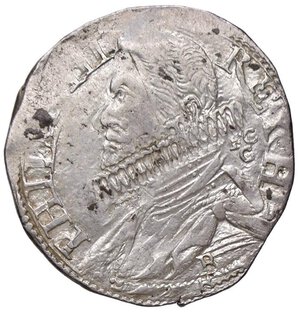 obverse: NAPOLI Filippo III (1598-1621) Quindici grana 1619 - Magliocca 21 AG (g 3,66) R. qBB/BB