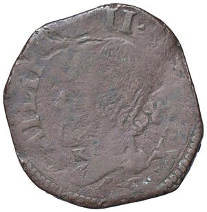 obverse: NAPOLI Filippo IV (1621-1665) Grano 1646 GA/C simbolo K - Magliocca 84 CU (g 10,31) RR. qBB