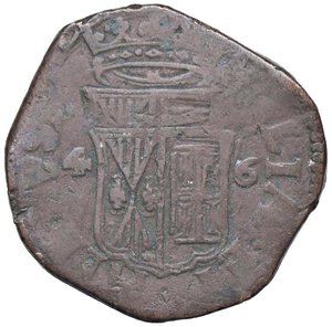 reverse: NAPOLI Filippo IV (1621-1665) Grano 1646 GA/C simbolo K - Magliocca 84 CU (g 10,31) RR. qBB