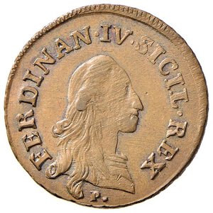 obverse: NAPOLI Ferdinando IV (1759-1816) 9 Cavalli 1789 - Magliocca 323 CU (g 4,89) Rarissimo in questa conservazione, praticamente. FDC