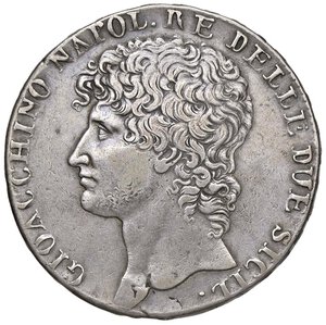 obverse: NAPOLI Murat (1808-1815) Piastra 1810 - Magliocca 405 AG (g 27,38) Graffietti. qBB