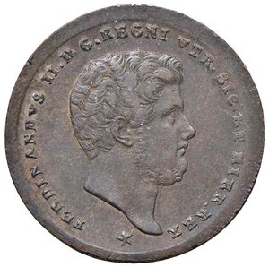 obverse: NAPOLI Ferdinando II (1830-1859) 2 Tornesi 1858 - Magliocca 746 CU (g 6,17) R. BB