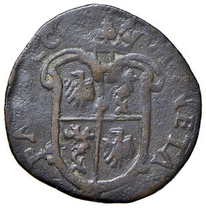 obverse: PASSERANO Anonime dei Radicati (1581-1598) Parpagliola - MIR 907 MI (g 2,31) RR Con cartellino di vecchia raccolta. MB+