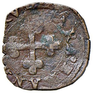 reverse: PASSERANO Anonime dei Radicati (1581-1598) Quarto - cfr. MIR 922 MI (g 1,16). MB-BB