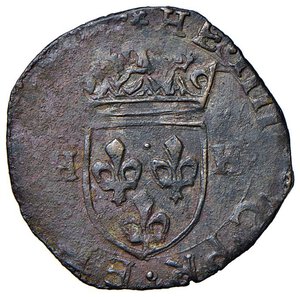 obverse: PASSERANO Ercole Radicati (1585-1587) Grosso dozzeno - MIR 942 MI (g 2,01) RR Con cartellino di vecchia raccolta. qBB/BB