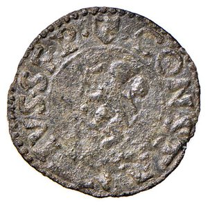 obverse: PESARO Costanzo Sforza (1473-1485) Quattrino - Cavicchi 25 CU (g 0,55). qBB