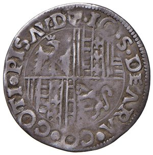 obverse: PESARO Giovanni Sforza (1489-1500) Grosso - CNI24-36 AG (g 1,69) RRR Piegatura del tondello. Delle diverse tipologie di questo grosso, la presente è una tra le più rare e frequentemente si trova forata. MB+