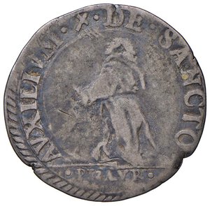 reverse: PESARO Francesco Maria II (1574-1624) Paolo - Cavicchi 151 AG (g 2,88). MB