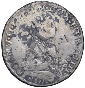 obverse: PISA Cosimo II (1608-1620) Tallero 1611 - MI (g 21,18) Interessante falso d epoca. MB