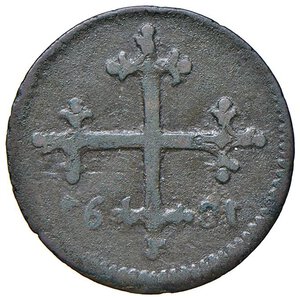 reverse: PISA Cosimo III (1670-1723) 3 Quattrini 1681 - MIR 452/3 CU (g 1,66). qBB/BB