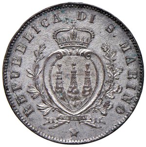 obverse: SAN MARINO 5 Centesimi vecchia monetazione modificato, 