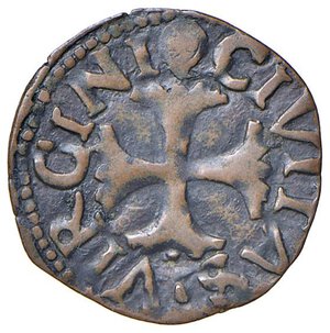 reverse: SIENA Repubblica (1404-1555) Quattrino - MIR 534 CU (g 0,75). BB