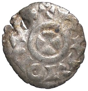 obverse: VENEZIA Orio Malipiero (1178-1192) Denaro - Biaggi 2759 MI (g 0,27) Fessurazione del tondello. SPL