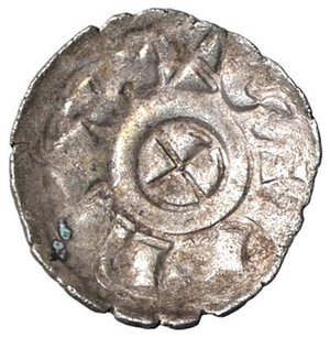 reverse: VENEZIA Orio Malipiero (1178-1192) Denaro - Biaggi 2759 MI (g 0,31). SPL