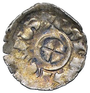 reverse: VENEZIA Orio Malipiero (1178-1192) Denaro - Biaggi 2759 MI (g 0,33). SPL