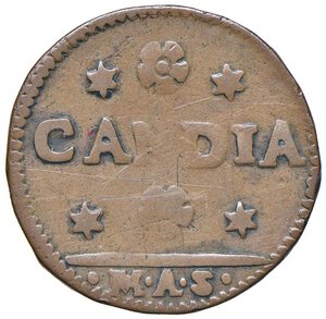 obverse: VENEZIA Monetazione per il Regno di Candia - Gazzetta - Pao. 884 CU (g 6,66) Graffietti al R/. MB