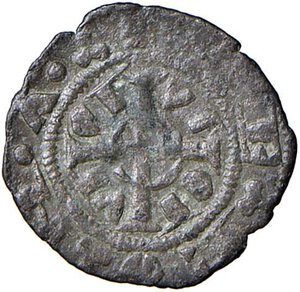 obverse: VERONA Alberto II e Mastino II della Scala (1329-1352) Mediatino - MIR 315 MI (g 0,54). qBB/BB