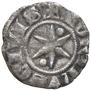 reverse: SAVOIA Filippo di Savoia principe d Acaja (1301-1334) Denaro  - MIR 8 AG (g. 0,94) RR. BB