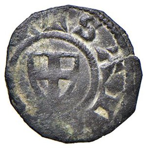 obverse: SAVOIA Aimone (1329-1343) Obolo Bianco con Scudetto  - MIR 70 MI (g 0,37) RRR. BB+