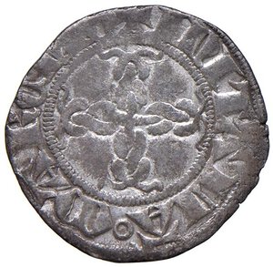 reverse: SAVOIA Amedeo VII (1383-1391) Quarto di grosso anonimo - MIR 146 MI (g 1,50). BB