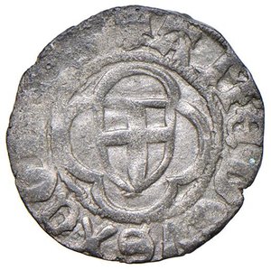 obverse: SAVOIA Amedeo VIII Conte (1398-1416) Obolo di bianchetto - MIR 128d MI (g 1,23) NC. BB