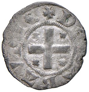 reverse: SAVOIA Amedeo VIII Conte (1398-1416) Obolo di bianchetto - MIR 128d MI (g 1,23) NC. BB