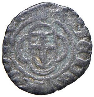 obverse: SAVOIA Amedeo VIII Conte (1398-1416) Obolo di bianchetto - MIR 128e MI (g 0,75) NC. qBB